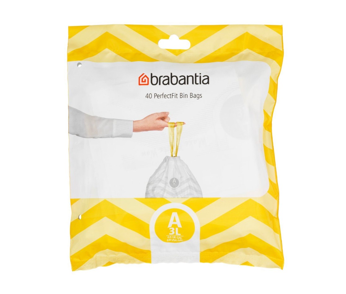 Brabantia Afvalzak A 3ltr 40st
